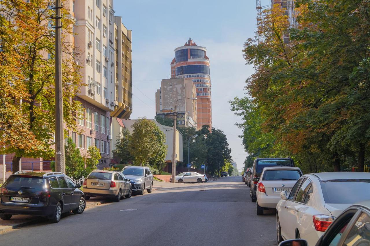 1 Комнатная Квартира По Улице Предславинская, 12 Kyjev Exteriér fotografie